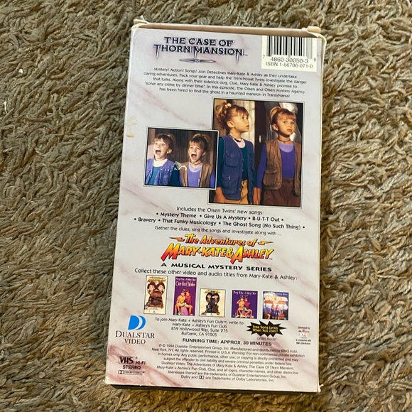 THE MANY ADVENTURES OF MARY KATE & ASHLEY VHS - Picture 2 of 3